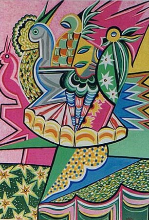 Omaggio a Depero - Acrilico 50x70