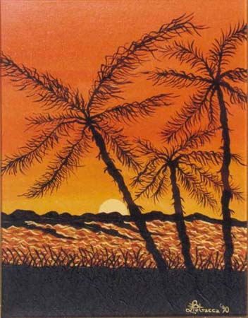 Tramonto - Acrilico 50x70